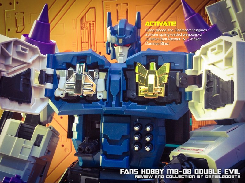 Fans Hobby MB 08 Double Evil Review Of Unofficial D 307 Overlord By Danielgogeta  (29 of 42)